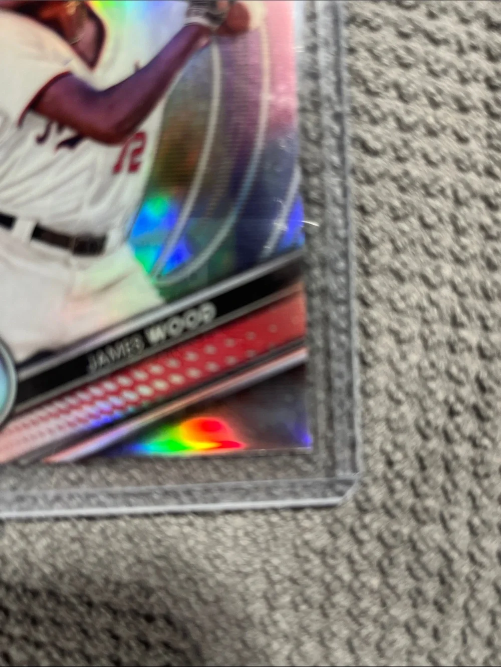 2022 Bowman Best Top Prospect Refractor James Wood #TP-7